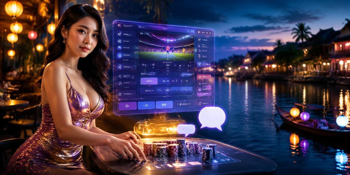 Người dùng tại Hội An dùng ứng dụng casino winvnd bên ly cà phê trong không gian phố cổ