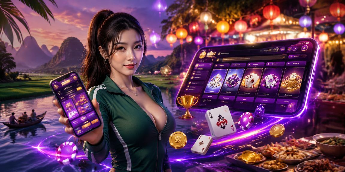 Người chơi game bài tại chợ đêm Ninh Bình, không khí sôi động