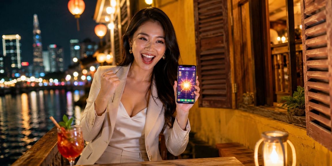 Người dùng tại Sài Gòn đặt kèo casino trên điện thoại di động trong không gian hiện đại