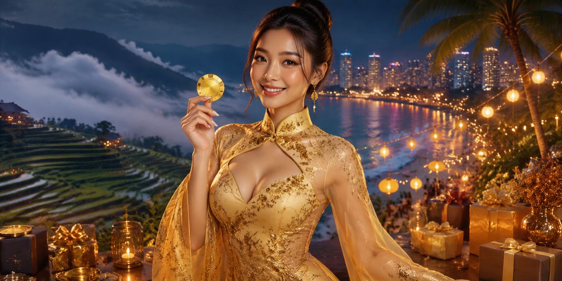Người dùng winvnd tại Sapa trong trang phục áo dài truyền thống, trải nghiệm giải trí trực tuyến